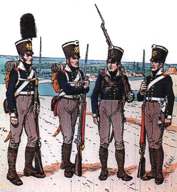 Knoetel print - 1808 uniform